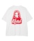 SPRAY FACE S/S BIG TEE DRESS