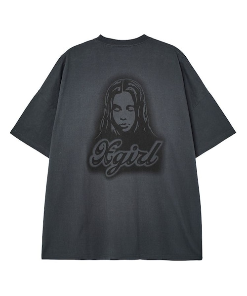 SPRAY FACE S/S BIG TEE DRESS｜エックスガールの通販｜&mall（アンド