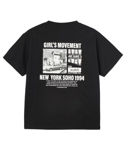 X-girl HISTORY S/S TEE