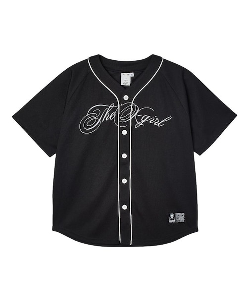 SCRIPT LOGO BASEBALL SHIRT