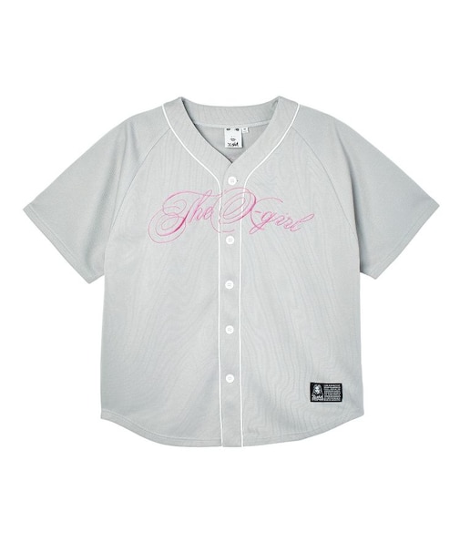 SCRIPT LOGO BASEBALL SHIRT