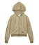 LEOPARD COMPACT ZIP UP HOODIE