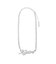 RHINESTONE CURSIVE LOGO NECKLACE
