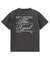 FADED MESSAGE AND SCRIPT LOGO S/S TEE
