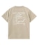 FADED MESSAGE AND SCRIPT LOGO S/S TEE