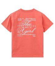 FADED MESSAGE AND SCRIPT LOGO S/S TEE