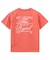FADED MESSAGE AND SCRIPT LOGO S/S TEE