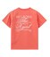 FADED MESSAGE AND SCRIPT LOGO S/S TEE
