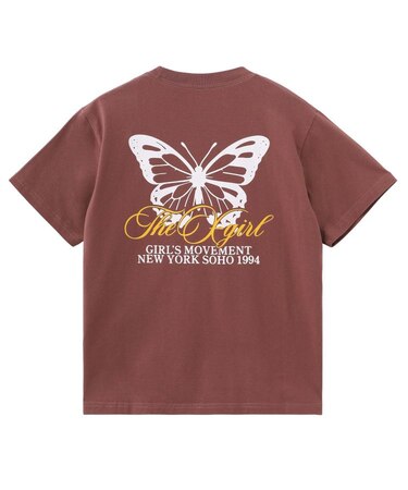 BUTTERFLY AND LOGO S/S TEE