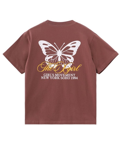 BUTTERFLY AND LOGO S/S TEE