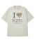 FADED I LOVE X-GIRL S/S BIG TEE DRESS