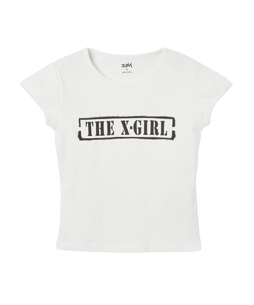 STENCIL LOGO S/S BABY TEE