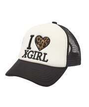 I LOVE X-GIRL TRUCKER CAP