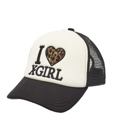 I LOVE X-GIRL TRUCKER CAP
