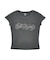RHINESTONE DECORATIVE SCRIPT LOGO S/S BABY TEE