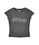 RHINESTONE DECORATIVE SCRIPT LOGO S/S BABY TEE