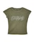 RHINESTONE DECORATIVE SCRIPT LOGO S/S BABY TEE
