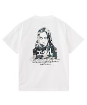 HIBISCUS CAMOUFLAGE FACE S/S TEE