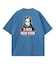 FACE AND SCRIPT MIX LOGO S/S BIG TEE DRESS