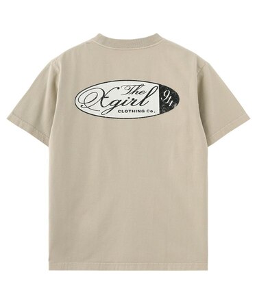 FADED OVAL LOGO S/S TEE