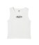 HOLLOW OUT OVAL LOGO TANK TOP
