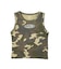 HOLLOW OUT OVAL LOGO TANK TOP