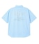 STRIPED RHINESTONE S/S SHIRT