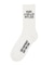 HEAVY BLOCK LOGO RIBBED SOCKS