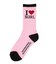 I LOVE X-GIRL RIBBED SOCKS