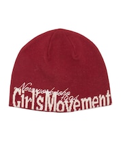 CUT OFF LOGO JACQUARD BEANIE