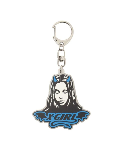 DEVIL FACE RUBBER KEY CHARM｜エックスガールの通販｜&mall（アンド