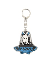 DEVIL FACE RUBBER KEY CHARM