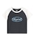 GLOW METAL OVAL LOGO RAGLAN S/S BABY TEE