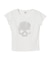 RHINESTONE SKULL S/S BABY TEE
