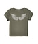 FADED ANGEL WING S/S BABY TEE