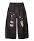 DISTRESSED BAGGY DENIM PANTS