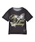 SCRIPT LOGO AND BUTTERFLY MESH S/S BABY TEE