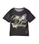 SCRIPT LOGO AND BUTTERFLY MESH S/S BABY TEE