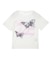 SCRIPT LOGO AND BUTTERFLY MESH S/S BABY TEE