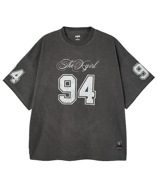 FADED NUMBER S/S BIG TEE DRESS