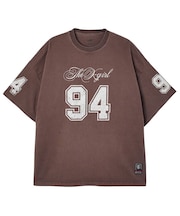 FADED NUMBER S/S BIG TEE DRESS