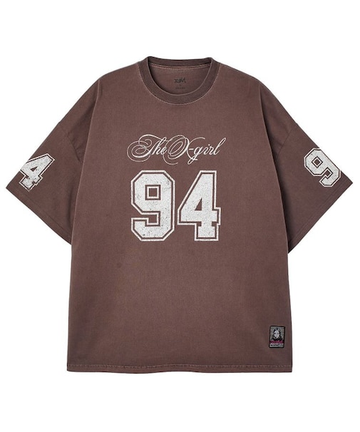 FADED NUMBER S/S BIG TEE DRESS