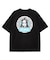 CIRCLE LOGO AND FACE S/S BIG TEE DRESS