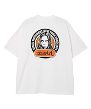 CIRCLE LOGO AND FACE S/S BIG TEE DRESS