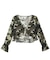 HIBISCUS CAMOUFLAGE BLOUSE