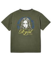 FADED TRI-COLOR FACE S/S TEE