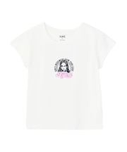 FACE AND LOGO PATCH S/S BABY TEE