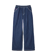 FACE LABEL POCKET EASY PANTS