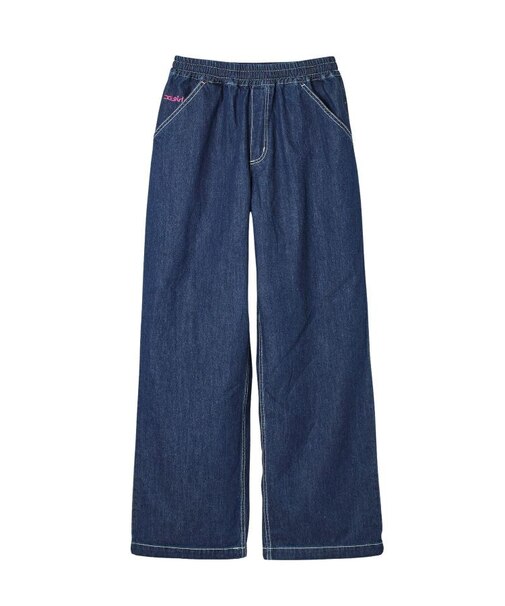 FACE LABEL POCKET EASY PANTS