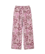 FACE LABEL POCKET EASY PANTS